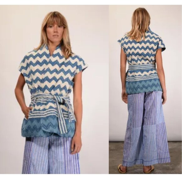 V de VINSTER quilted Kimini Yuka vest sz M - Picture 1 of 6